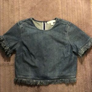 Denim Michael Kors Top